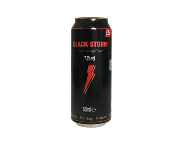 Black Storm Cider Cans 500ML
