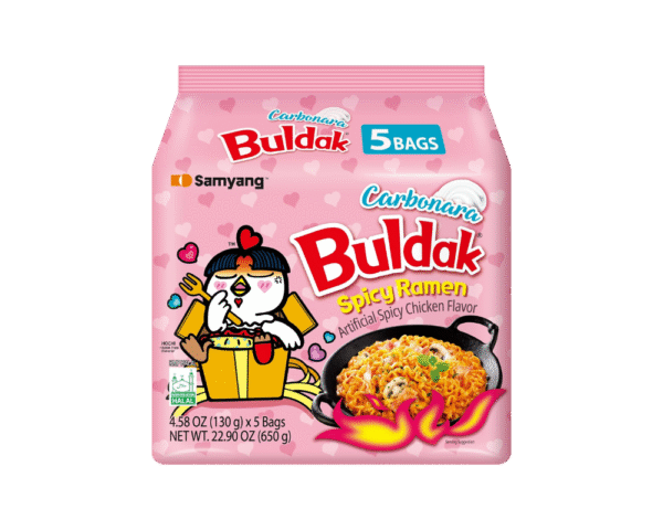 Samyang Buldak Carbonara 130g X 5 X 8
