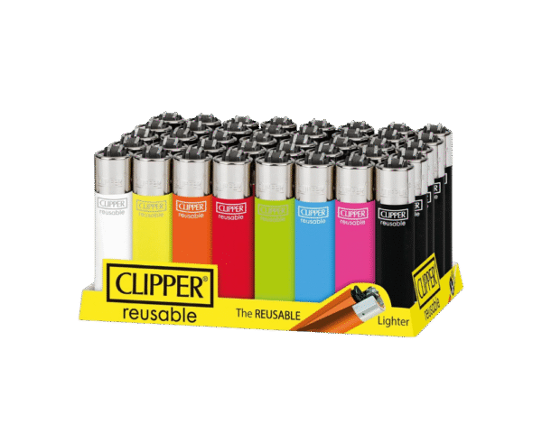 Clipper Lighter Plain 40pcs