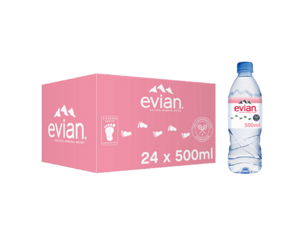 Evian 500ml X 24