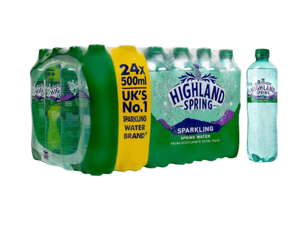 Highland Spring Sparkling Water 500ml x 24