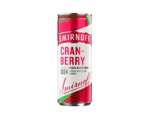 Smirnoff Vodka And Cranberry